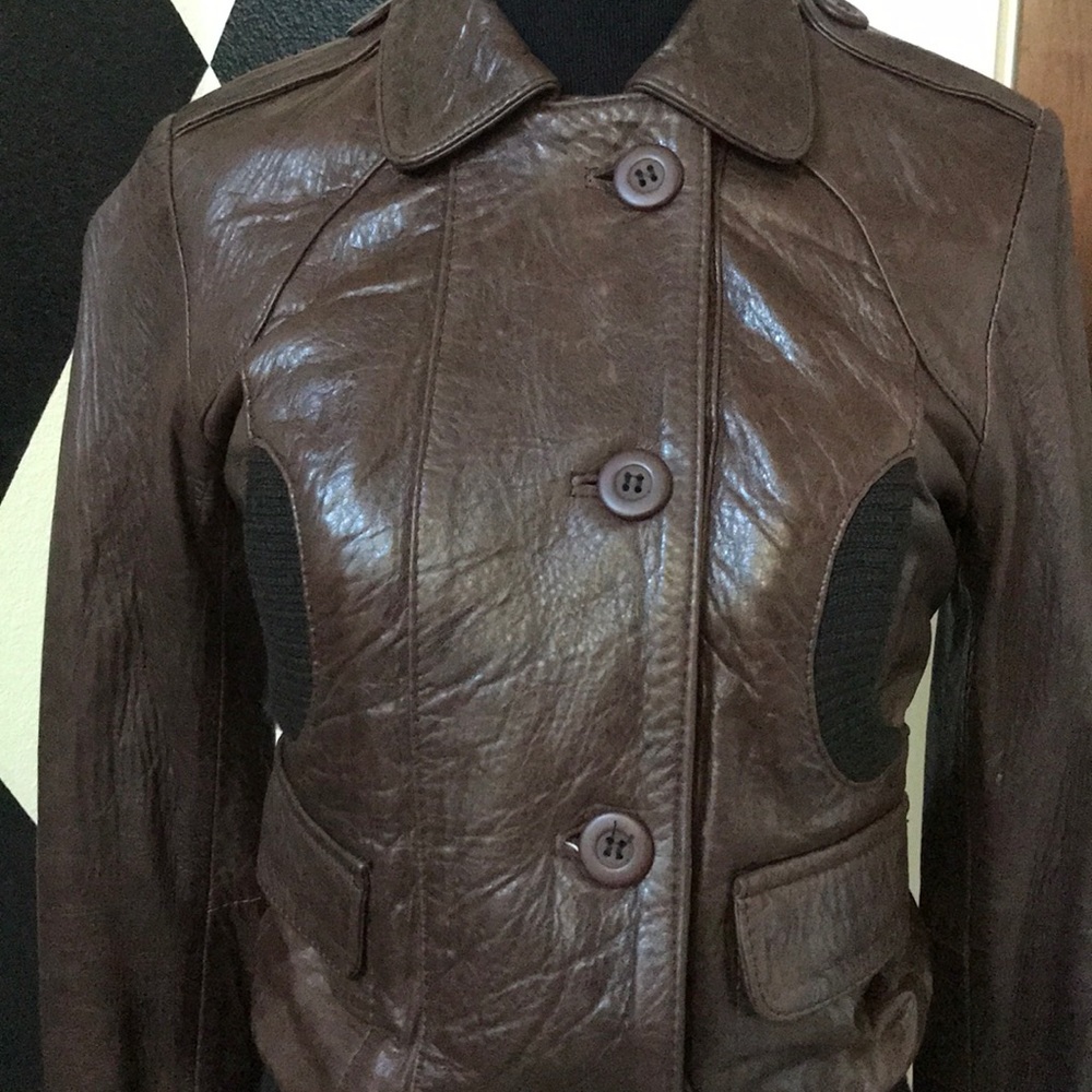 Doma Leather Jacket - image 3